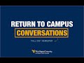 WVU Potomac State College Plans for Fall Semester, 2021: Return to Campus Conversation