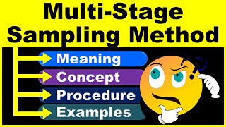 Multi-Stage Sampling Method | Sampling Techniques | Research Methodology | Marketing Research