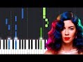 Clean Bandit - Baby ft Marina Piano Tutorial