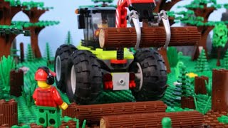 LEGO City Adventure (Compilation) STOP MOTION LEGO: Tractors, Vehicles, Clowns & More | Billy bricks