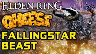 ELDEN RING BOSS GUIDES: How To Cheese Full Grown Fallingstar Beast!