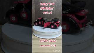 Обзор масштабной модели Horch 930V Cabriolet 1939 года выпуска в масштабе 1:18 от  Ricko Models.