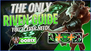 BEST RIVEN GUIDE. Masterclass on Riven Mechanics from Coach OORIX [LoL Challenger Guide]