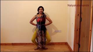 Lesson - 6, Bharathanatyam Basics (Thattadavu STEP 5)