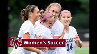 Vassar Women's Soccer team video