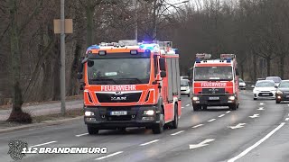 (Z-PKW, LHF´s usw.) Einsatzfahrten von Polizei, Rettungsdienst und Feuerwehr an der FW 3600