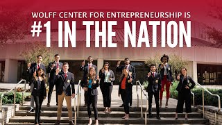 Wolff Center for Entrepreneurship Ranked #1 in the Nation