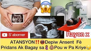 ATANSYON ‼️Depiw Ansent Pa Pase Bò kote Bagay Sa a📵Wap Mete Lavi Bebé a An Danje👶🏽🤰🏽🧏🏽‍♀️😰