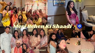 My Sister’s *WEDDING* Vlog🧿✨♥️ Vrinda \u0026 Nikhil🫶🏻 in Ludhiana, Punjab✨ | APKIKASHISH