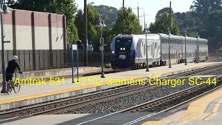 Amtrak 531-Capitol Corridor- Amtrak Martinez-#2102 SC-44