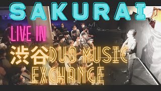 SAKURAIのライブシリーズ第14弾‼️今回は誉れ高きライブハウス『渋谷Duo Music Exchange』‼️