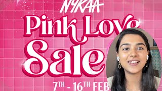 Nykaa pink love sale 2025 🎀 Recommendations- Skincare , haircare and bodycare!!!!