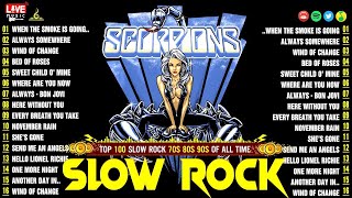 Scorpions, GnR, Bon Jovi, Metallica, John Denver, Dido || Slow Rock Songs 70s 80s Full Album