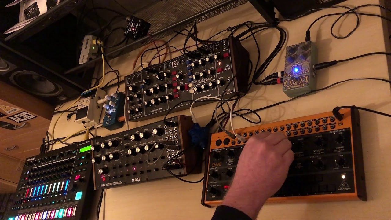 Tuesday Live Techno Jam 24112020 Roland Tr 8s Moog Dfam Behringer