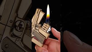 🔥 Modern Walk – Luxury Zippo Series 🔥#zippo #shorts #luxury