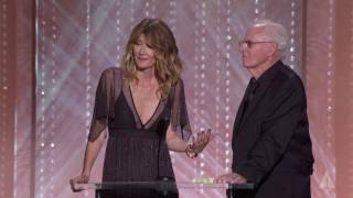 Bruce and Laura Dern honor Lynn Stalmaster at the 2016 Governors Awards
