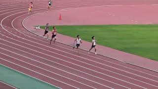 2019 茨城県高校総体 男子4x400mR予選2組