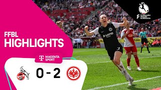 1. FC Köln - Eintracht Frankfurt | Highlights FLYERALARM Frauen-Bundesliga 22/23