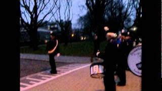 Lampionnenoptocht in Oegstgeest met Drumfanfare FBL 30 januari 2011