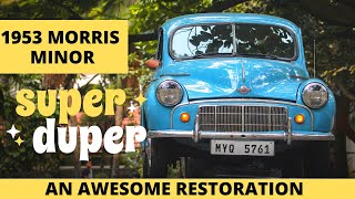 Completely restored 1953 Morris Minor,  Detailed Review, Best Vintage car imported from England