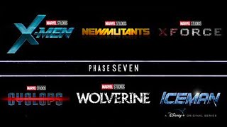 Marvel Phase 7 MCU X-Men Mutant Saga! All Projects Confirmed and Rumored! Phase 5-7