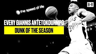EVERY Dunk From Giannis Antetokounmpo's EPIC 2018-19 NBA Season