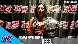 Rebel promo on winning the RCW River City Wrestling Women's Championship