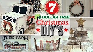 7 NEW EASY HIGH END DOLLAR TREE CHRISTMAS DIY'S 2020 | DOLLAR TREE FARMHOUSE CHRISTMAS DIY'S