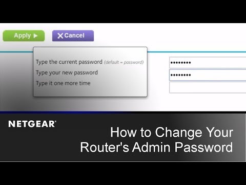How to Change your Router's Admin Password | NETGEAR How to Change your Router's Admin Password | NETGEAR
