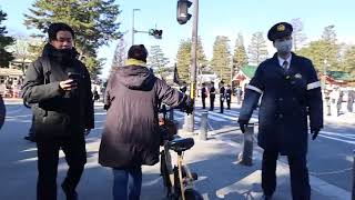 京都府警察年頭視閲式　～京都市左京区岡崎公園～