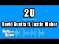 David Guetta ft. Justin Bieber - 2U (Karaoke Version)