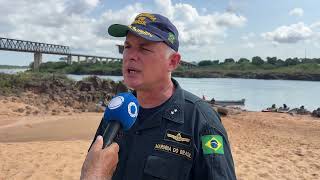 Foi Suspensa a busca por vítimas no rio Tocantins