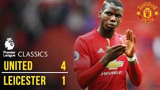 Manchester United 4-1 Leicester City (16/17) | Premier League Classics | Manchester United
