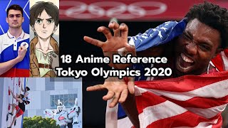 18 Anime Reference @ Tokyo Olympics Games 2020