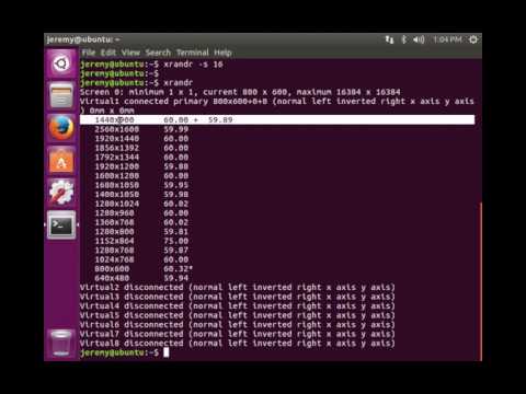 Linux Basics: How to change Screen Resolution in Linux (Command Line) Linux Basics: How to change Screen Resolution in Linux (Command Line)