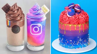 Creative GALAXY Cake Decorating Compilation 💖 Yummy Chocolate Cake and Dessert For Summer