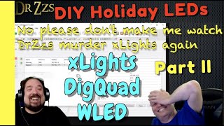 How to use the DigQuad with WLED and xLights for an easy DIY Holiday LED music & light show