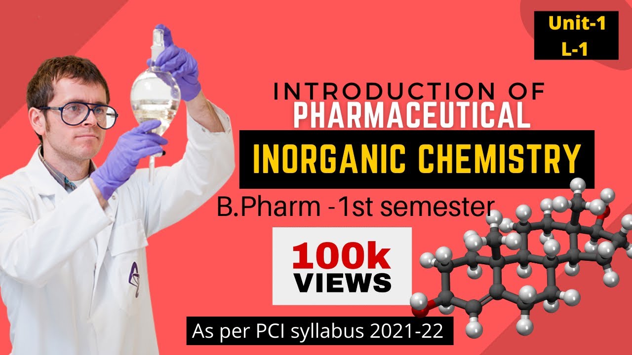 Pharmaceutical Inorganic Chemistry | Introduction | Definition | B ...