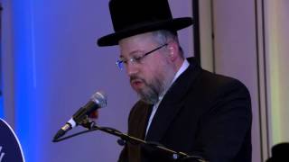 Mr. Abraham Ausch, making the Siyum Hashas - ATIME ShasAThon 5774