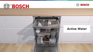 Bosch Dishwasher Features - Active Water