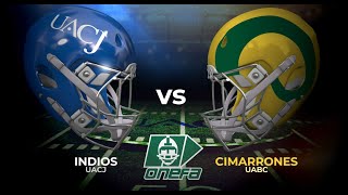 Indios UACJ  vs Cimarrones UABC