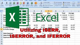 Error-Checking Functions: Utilizing ISERR, ISERROR, and IFERROR