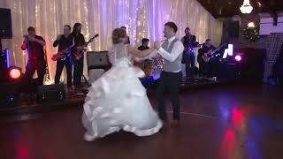 Simply the best Bride and Groom first dance ever! Darver Castle, Ireland.
