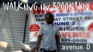 Walking in Brooklyn - Avenue D - East Flatbush