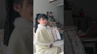 跟女兒穿國風去她幼稚園是種什麼體驗？ #萌娃 #90後帶娃