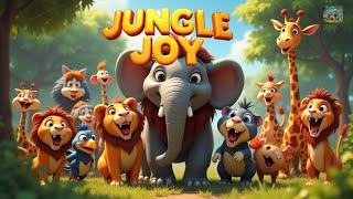 🌳🦁 Jungle Joy: Where Nature's Happiest Tales Unfold! 🦒🐘 #kidsmusic #rhymes #tiger #forest