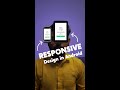 How to Make Responsive App in Android Studio Responsive Design in Android.