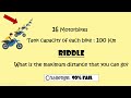 Interview Riddle - 16 Bikes || Logic and Optimization Puzzle