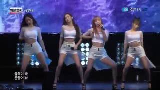 141117 위문열차 포엘(four ladies 4L) - Move(무브) @ 상무대