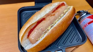 朝からホットドッグを焼いて朝パコをキメるだけの動画